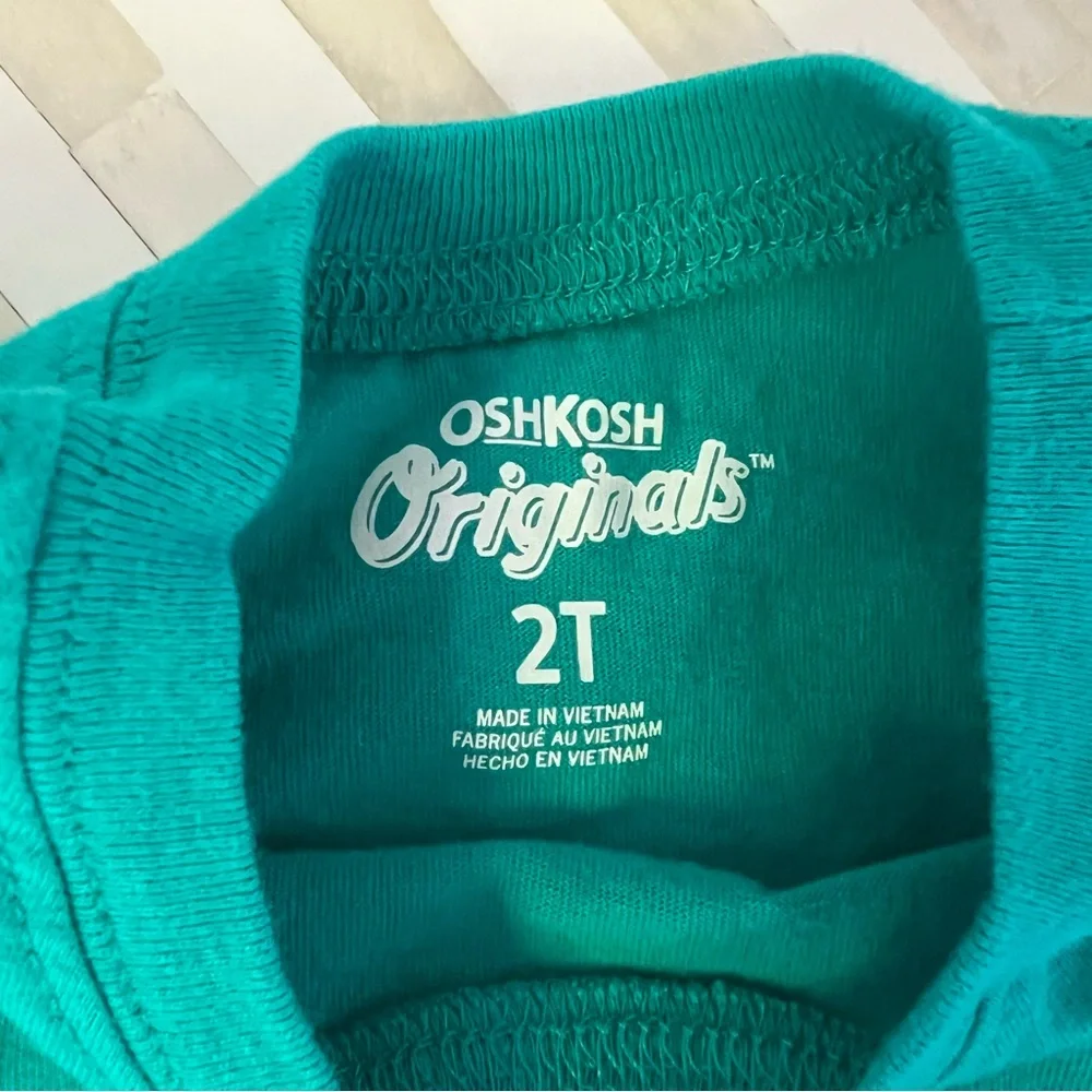 OSHKOSH Robot Cotton Tee, 2T